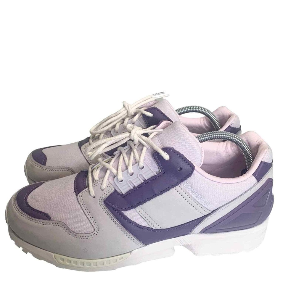 Adidas ZX 8000 Lethal Nights Purple Grey Sneakers FX8528 Womens 10